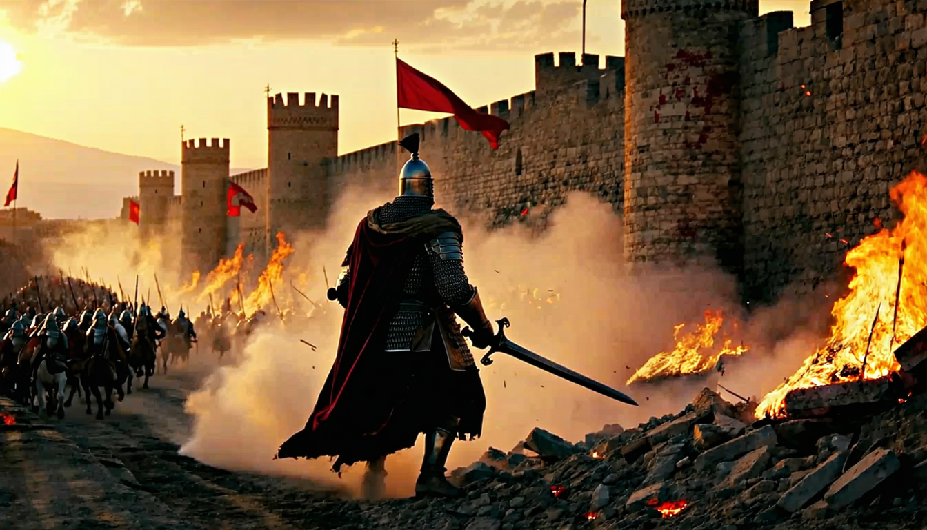 Fall of Constantinople to the Ottoman Empire