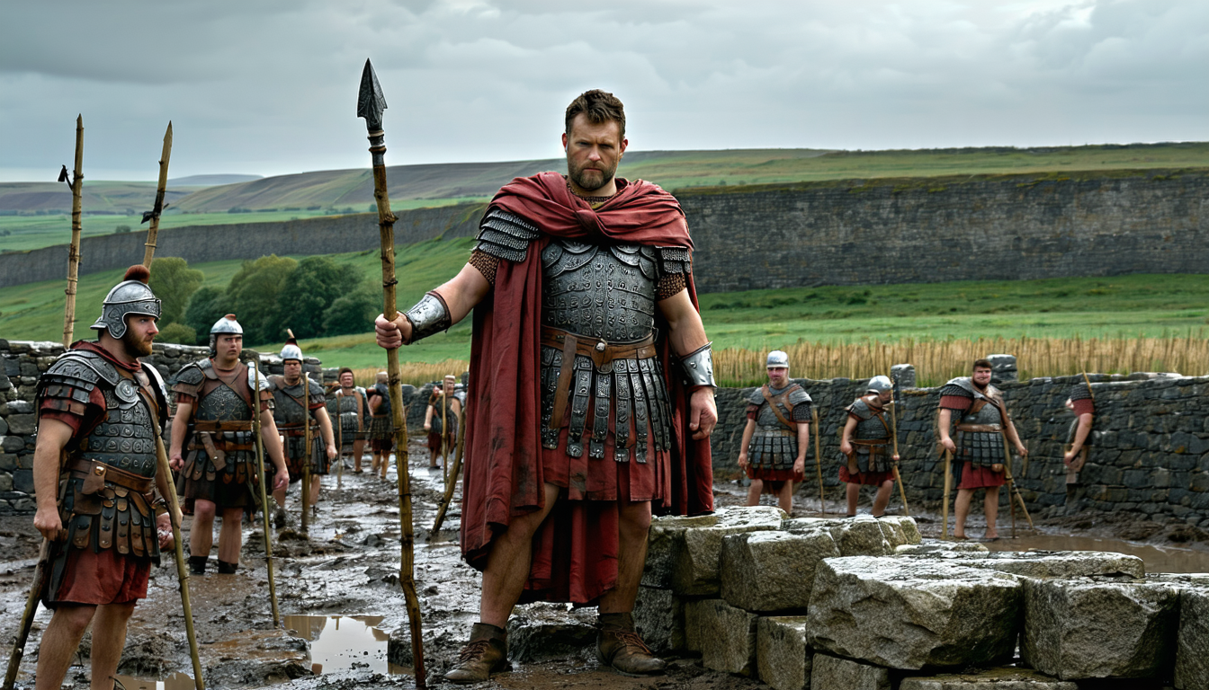 Construction of Hadrian's Wall Begins