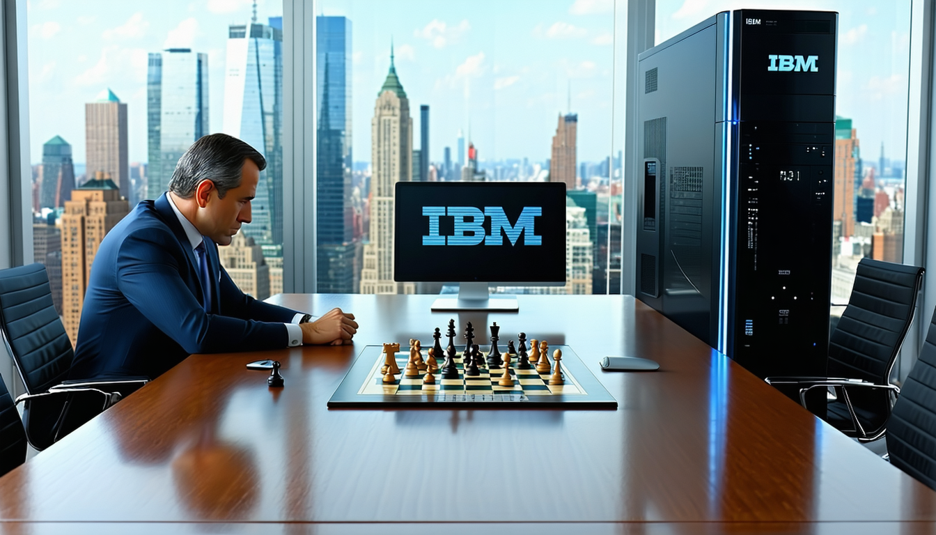 Deep Blue Defeats Garry Kasparov